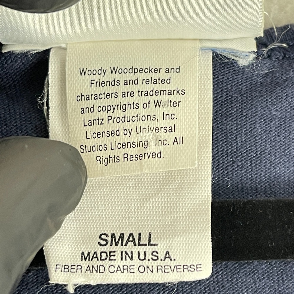 Universal Studios Florida Tank Top‎ Womens Small Blue Vintage Woody Wood Pecker - Picture 6 of 11